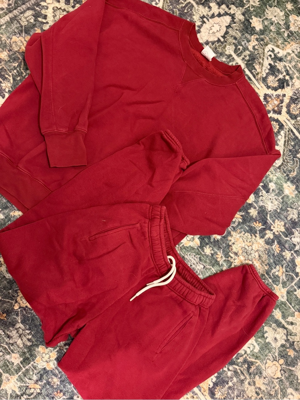 Aerie Offline Cloud Fleece Sweatshirt and Jogger Set - Picture 2 of 5